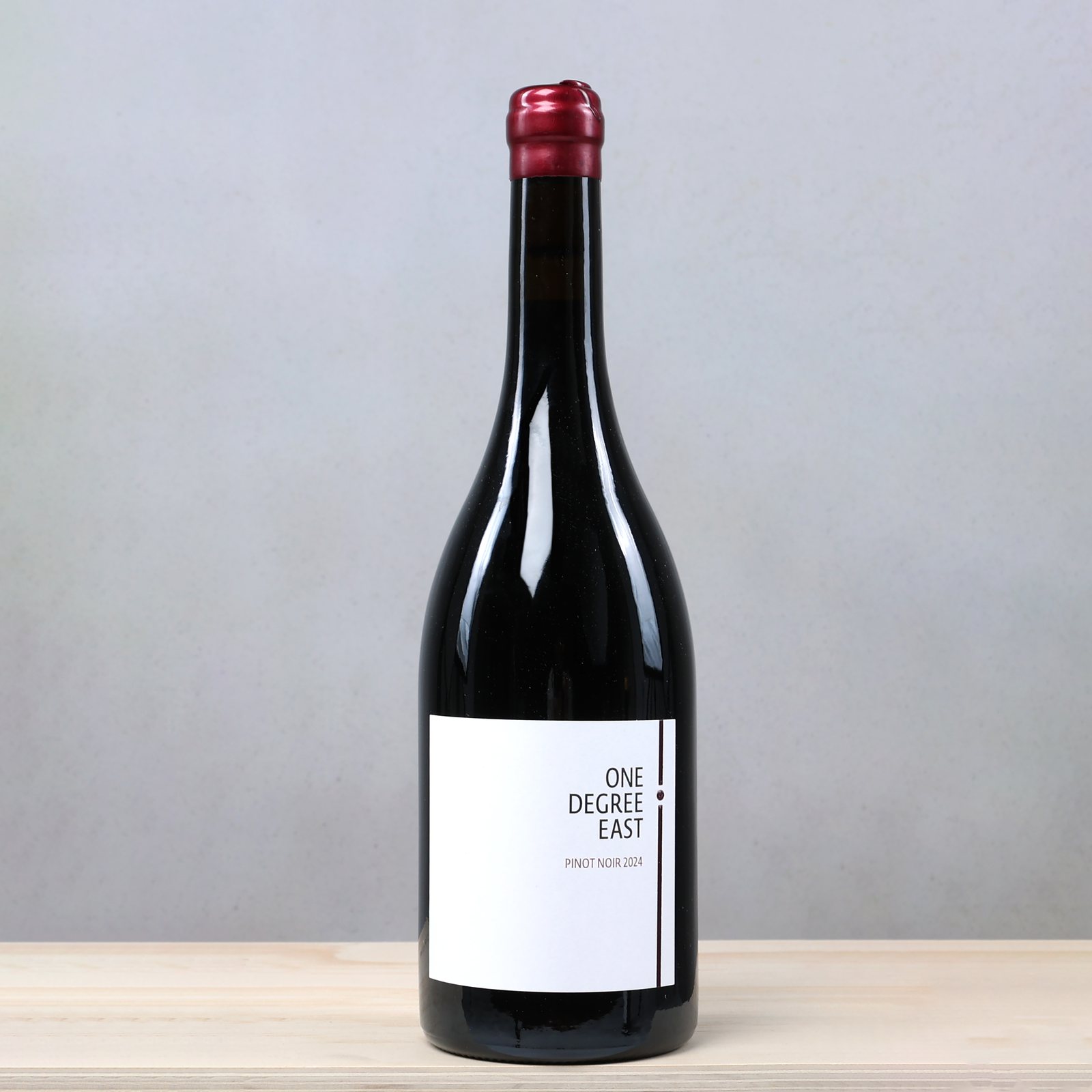 Bottle of One Degree East Pinot Noir 2024